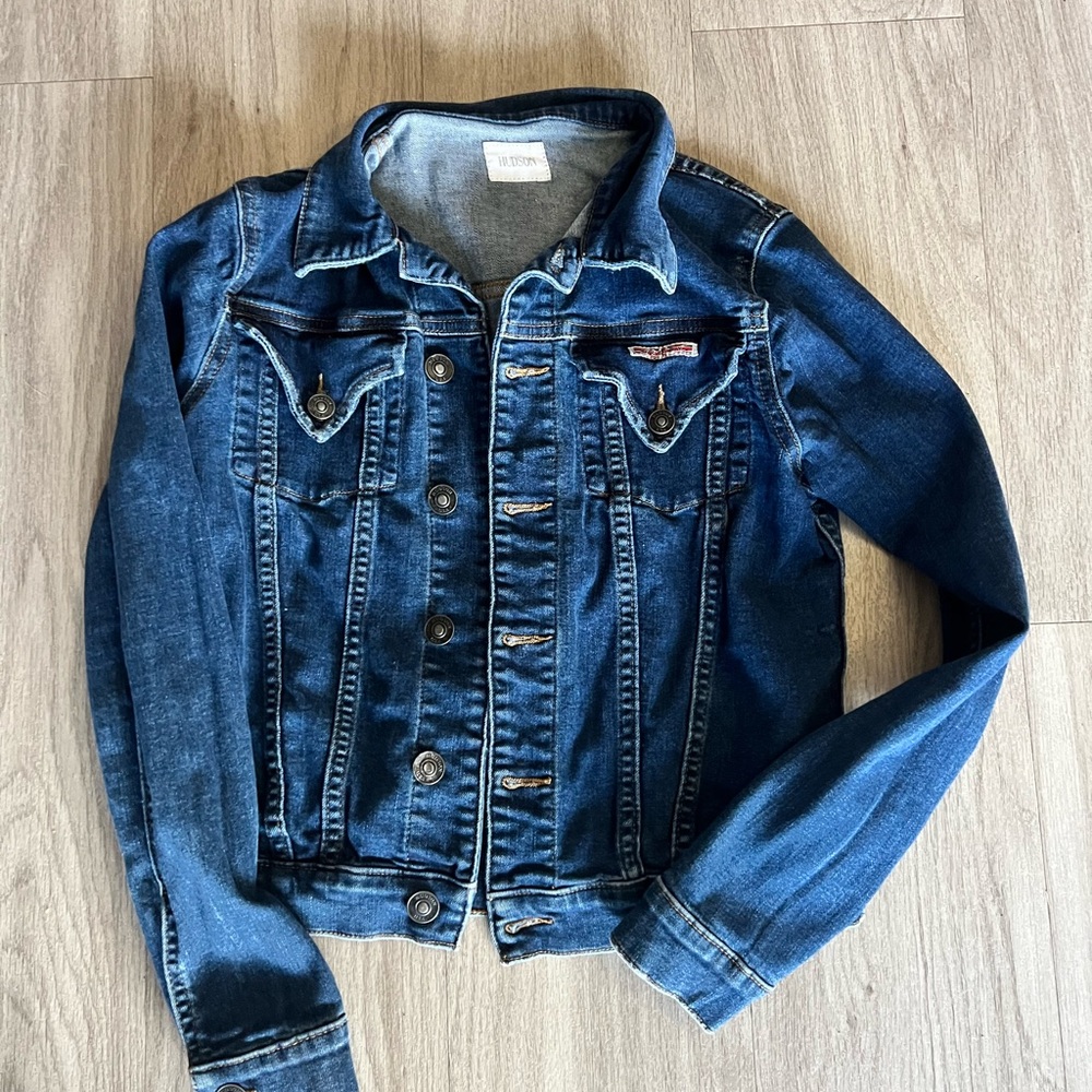 Hudson Jeans Blue Denim Jacket